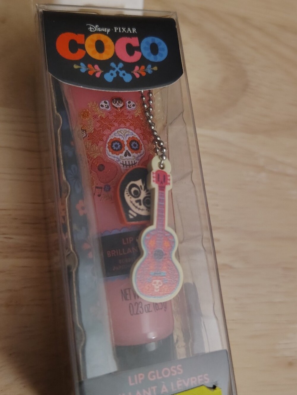 Disney Coco Dia de Muertos Lip Gloss Keychain